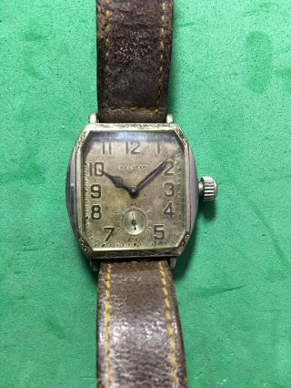 Vintage Men’s Early Waltham Wrist Watch