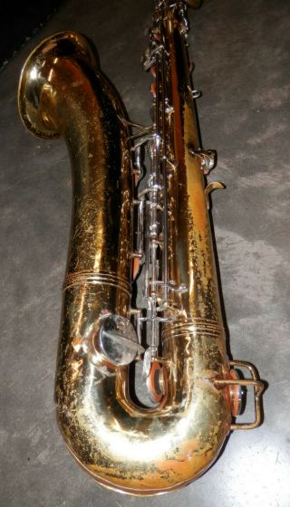 Vintage 1968 Conn Model 12M Bari Sax Baritone Saxophone 4