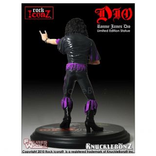 Ronnie James Dio KnuckleBonz Rock Iconz Dio I Holy Diver Last In Line Rare NIB 2