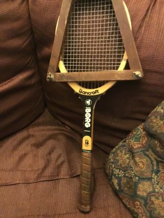 Vintage Bancroft Bjorn Borg Personal Tournament Play Tennis Raquet
