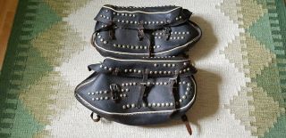 Vintage Leather Buco Saddlebags Harley Indian