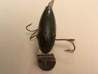 Vintage fishing lure Creek Chub wagtail early model 4