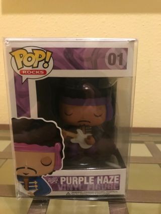Rare Jimi Hendrix 01 Purple Haze Funko Pop Vaulted