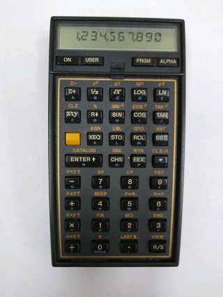 Hp - 41cx Rare Vintage Programmable Calculator - " Fullnut " - Perfectly