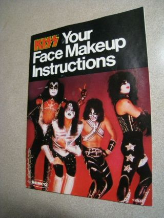 Rare Kiss 1978 Makeup Kit by Remco Kiss your Face 6