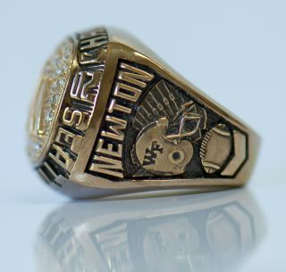 2002 WAKE FOREST UNIVERSITY SEATTLE BOWL CHAMPIONSHIP RING RARE OPPORTUNITY 6