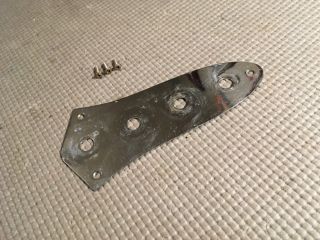 Vintage 1960s / 70s Fender Jazz Bass Control Plate - 1965 1966 1968 1969 1970 60