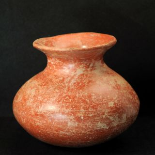 Pre - Columbian Colima Redware Olla Pot circa 100 BC - 250 AD 3