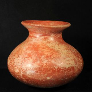 Pre - Columbian Colima Redware Olla Pot circa 100 BC - 250 AD 7