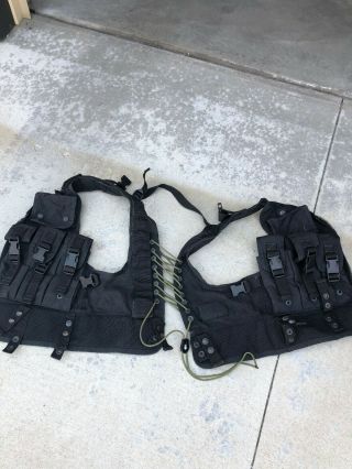 RARE ABA SEALS VBSS Vest and Back Panel DEVGRU NAVY 2