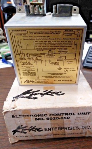 Kwikee Electronic Control Unit For Rv Step 6020 - 050 - Vintage