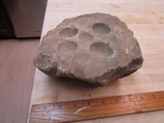 Native American Grinding Stone Nutting Stone