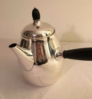 GEORG JENSEN Vintage Sterling Silver Coffee Pot 80B 5