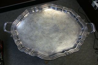 Reed And Barton Winthrop Silver Plated Severing Tray 1795