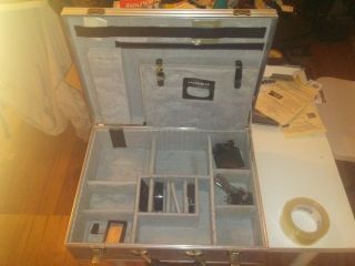 Vintage Hasselblad Branded Steel Case For Camera,  Film,  Lenses,  Equipment