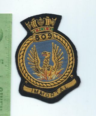 British 809th Royal Navy Air Squadron Patch