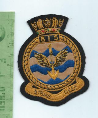 British 815th Royal Navy Air Squadron Patch