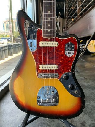 Fender Jaguar Sunburst 1965 Vintage,  not a reissue 2