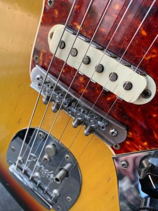 Fender Jaguar Sunburst 1965 Vintage,  not a reissue 4