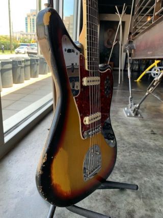 Fender Jaguar Sunburst 1965 Vintage,  not a reissue 5