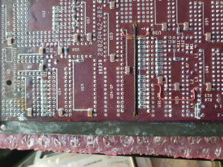 Vintage CPU Intel MG80387SX - 16/B MG80386SX - 16/B MG82370 - 16/B on the board 5
