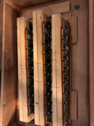 Vintage Hohner three row GCF button accordion plays but needs work 8