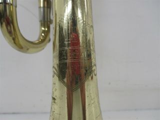 Olds Ambassador Vintage Student Trumpet sn 873792 w/ Giardinelli 7C MP & Case 3