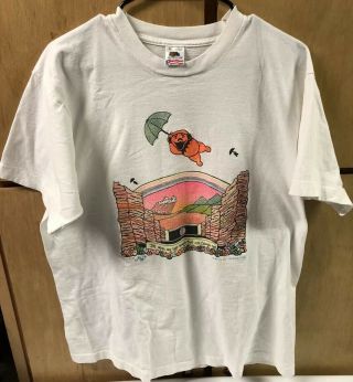 Vintage 1985 Grateful Dead Red Rocks “colorado Rain " T - Shirt,  Sz Xl,  Rare