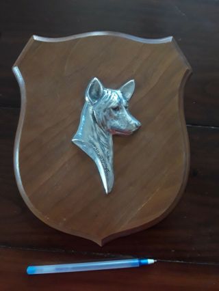 Vintage Dog Trophy " Robinwood " By Atkinson 214