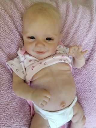 Reborn Realistic Baby Doll SOLE Sunny by Joanna Kazmierczak Rare and 4