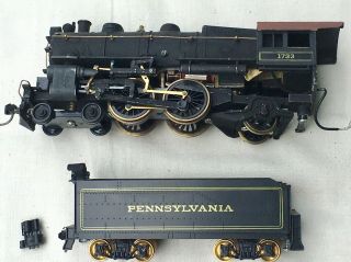 Prr Pennsylvania 4 - 4 - 2 Atlantic Ho Steam Locomotive Vintage Ho Engine & Tender