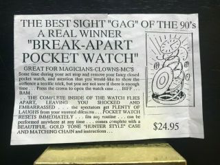 Vintage Break - Apart Pocket Watch 2