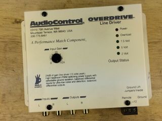 Audiocontrol Eqt Audiophile Vintage Car Stereo Equalizers,  Line Driver &