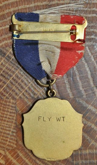 1939 CMTC Ft.  McClellan Alabama Boxing Fly Weight Championship Medal 2