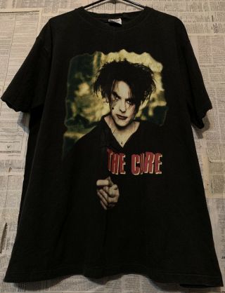Vtg 90s The Cure Rock Band T - Shirt