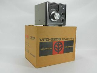 Kenwood Vfo - 520s Remote Vfo For Vintage Ts - 520s Ham Radio Transceiver Sn 0080260