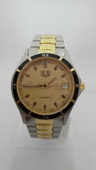 Vintage Gub Glashutte Eta 28/24 Automatic Mens Wrist Watch