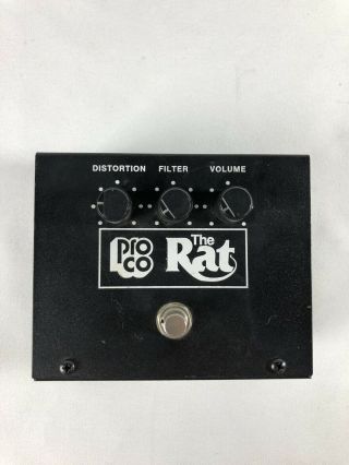 U Vintage Pro Co The Rat Distortion Pedal