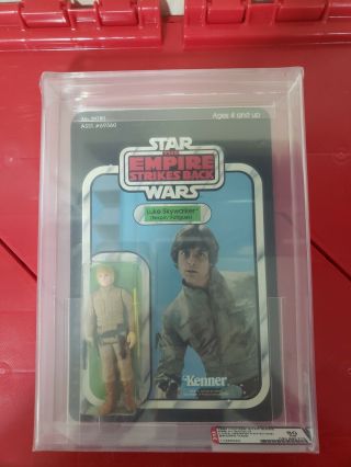 Vintage Star Wars 1980 Kenner Bespin Luke Skywalker 41 Back - D Afa 80 (80/85/75)