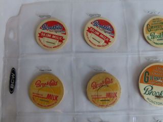 20 Vintage Brunswick Canada Milk Bottle Caps (3) 2