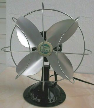 Antique/vintage/mid - Century Lindstrom Toy Co.  8 " Fan - Professionally Restored