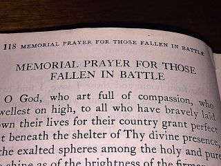 PRAYER BOOK FOR JEWS IN ARMED FORCES UNITED STATES SOLDIERS WW2 US ARMY USA 1941 6