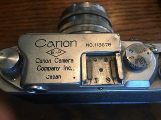 OLD VINTAGE CANON CAMERA EP 35mm MADE IN JAPAN 1960’s VIDEO FILM 4