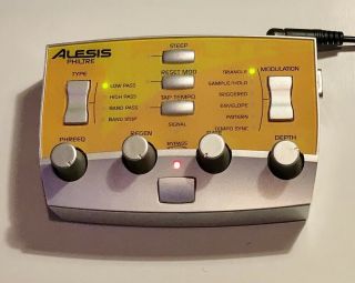 Alesis Philtre Effects Processor Vintage Analog Synthesizer Filter Sample Modfx