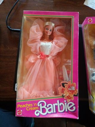 Vintage 1984 Peaches N Cream Barbie Doll