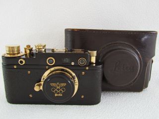 Leica - Ii (d) Berlin Olympiada 1936 Wwii Vintage Russian Rf 35mm Camera