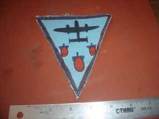 Wwii Usaaf 617 Bomb Sq Tuskegee Airman 47 Bg Flight Jacket Patch