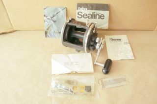 Vintage Daiwa Sealine 600h Fishing Reel W/extras