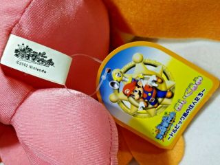 RARE Mario Sunshine Female Pianta Soft Plush Doll Toy Japan Nintendo MWT 5
