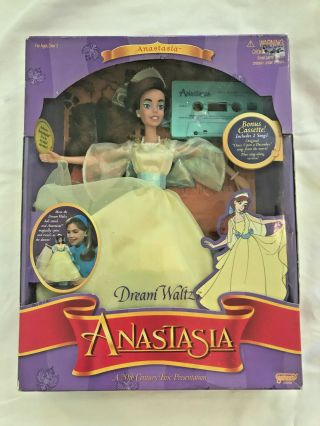 Disney Anastasia Dream Waltz Doll With Casette Nib Galoob 1997 Vtg